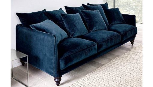 Sofa văng nhung xanh